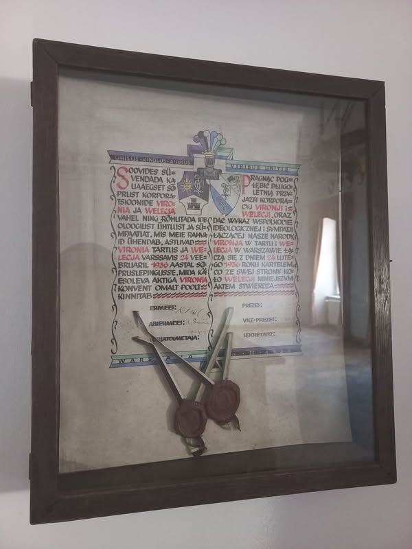 Akt wieczystego kartelu Welecji i Vironii, podpisany 24 lutego 1936 r.